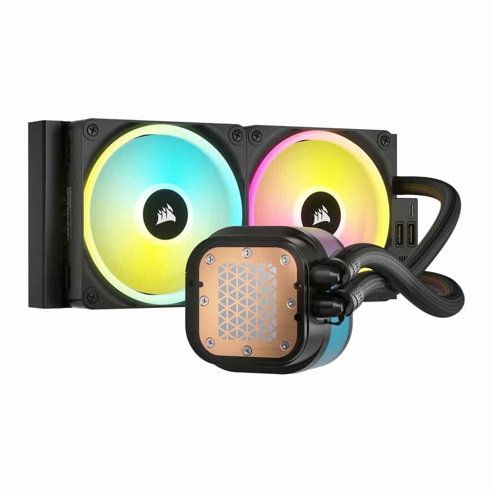 (image for) Corsair iCUE LINK H100i LCD 240mm Intel/AMD CPU Liquid Cooler